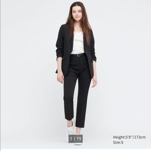 NWT Uniqlo Black Smart 2-Way Stretch Pants -XXL